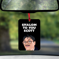 Personalised Shalom Air Freshener